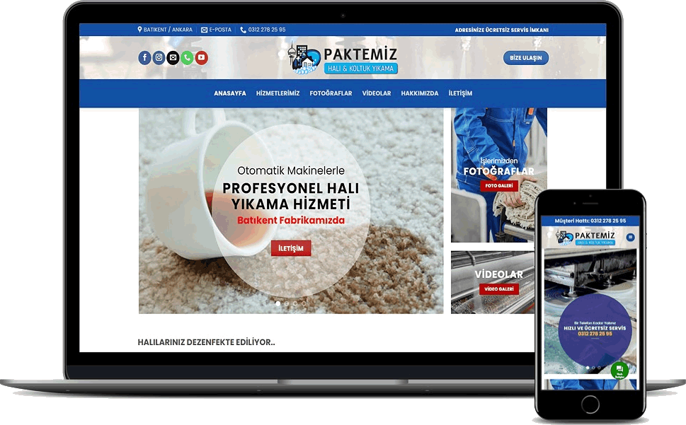 Paktemiz Halı ve Koltuk Yıkama